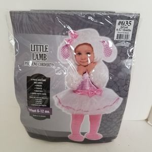Infant Little Lamb Costume 6-12 Mo